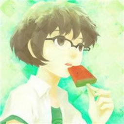 吃瓜者漫画头像女孩